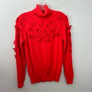 Kazee Gold Label Butterfly Sweater Embroidered 3D